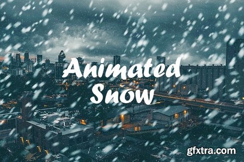 Animated Snow Photoshop Action