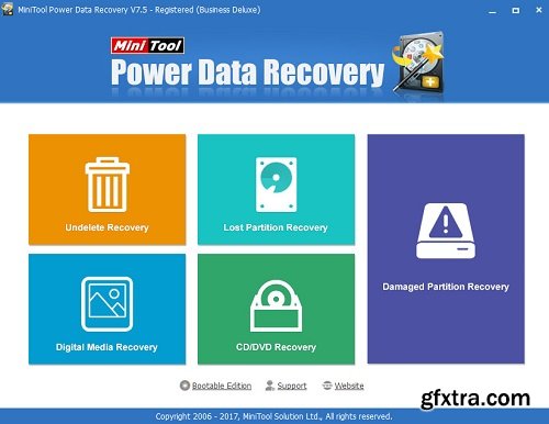 MiniTool Power Data Recovery 8.0 Business Standard / Deluxe / Enterprise / Technician