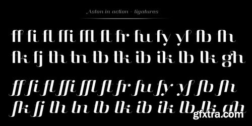 Aston Font Family