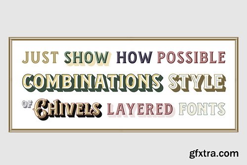 Chivels Font Family