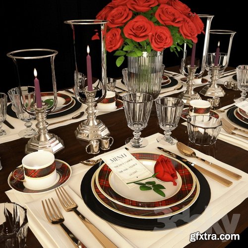 3dsky - Ralph Lauren, Duke Tabletop Collection