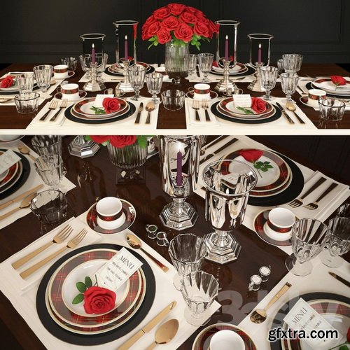 3dsky - Ralph Lauren, Duke Tabletop Collection