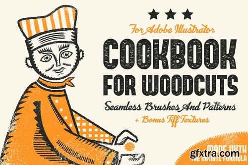 Cookbook for Woodcuts - brushes and patterns