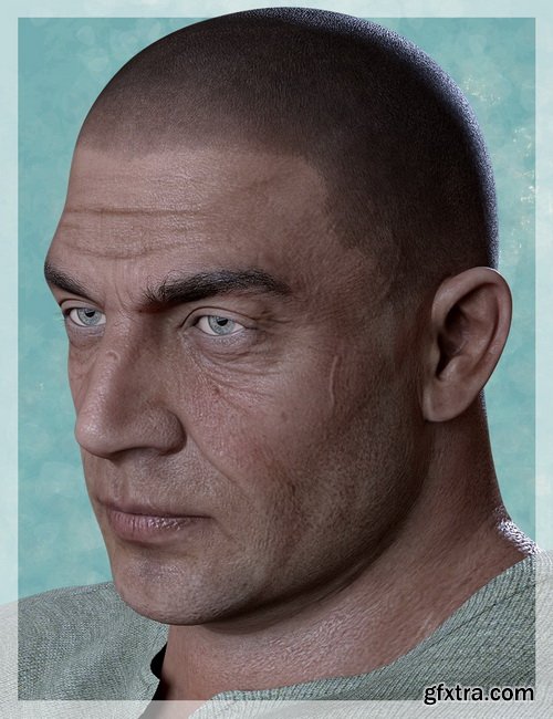 Daz3D - Shaved Hair for Genesis 3 Male(s)