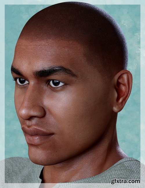 Daz3D - Shaved Hair for Genesis 3 Male(s)