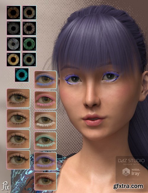 Daz3D - Pix Koko for Victoria 7 and Aiko 7