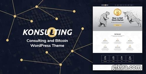 ThemeForest - Konsulting v1.1 - Consulting & Bitcoin WordPress Theme - 19478921