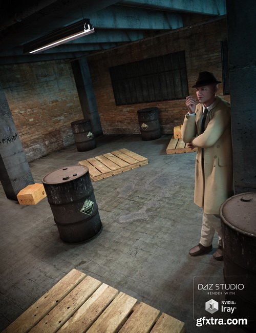 Daz3D - Detective Bundle