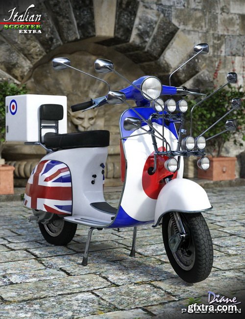 Daz3D - Italian Scooter Bundle