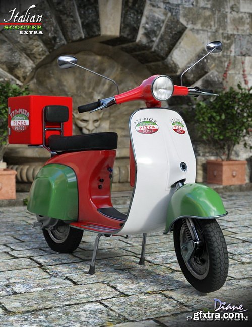 Daz3D - Italian Scooter Bundle