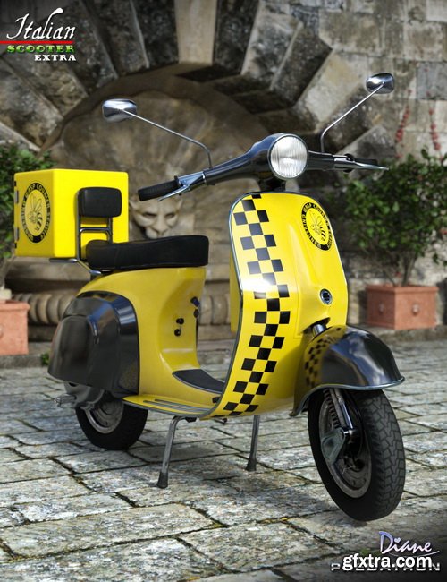 Daz3D - Italian Scooter Bundle