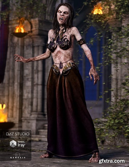 Daz3D - Vampire Lavinia Bundle