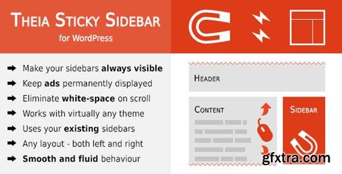 CodeCanyon - Theia Sticky Sidebar for WordPress v1.8.0 - 5150066