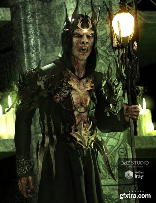 Daz3D - Vampire Mathius Bundle