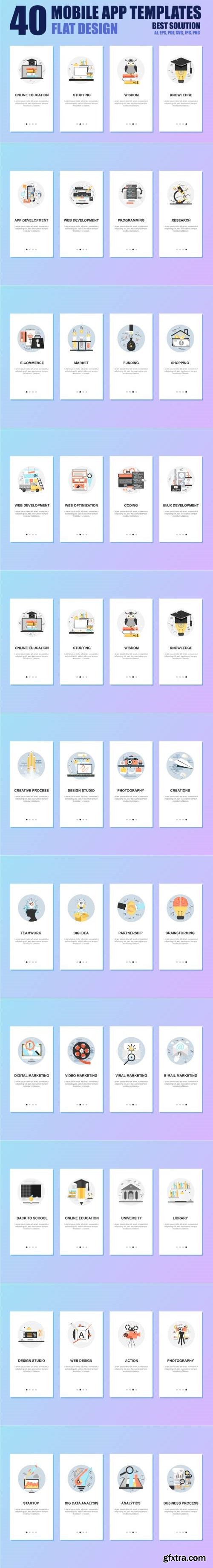 Mobile App Templates