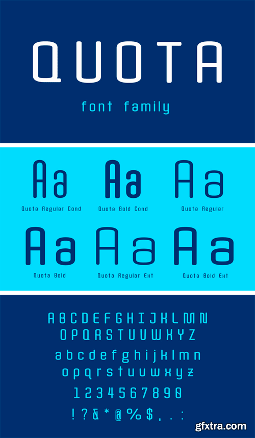 Quota Font Family