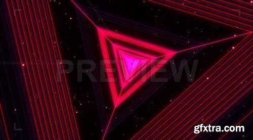 Triangle Rotation VJ Background - Motion Graphics 78315