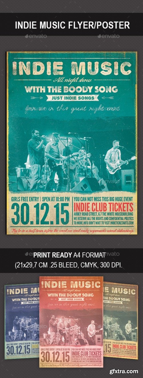 Graphicriver - Indie Music Flyer/Poster 9341798