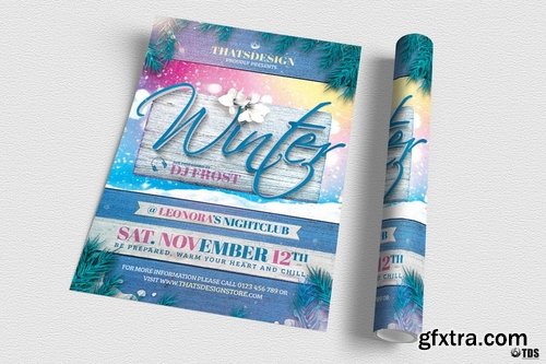 GraphicRiver - Winter Season Flyer Template V3 19159363