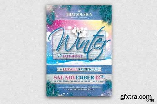 GraphicRiver - Winter Season Flyer Template V3 19159363