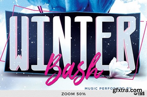 GraphicRiver - Winter Bash Flyer Template V2 19077903