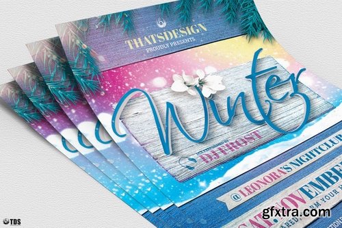 GraphicRiver - Winter Season Flyer Template V3 19159363