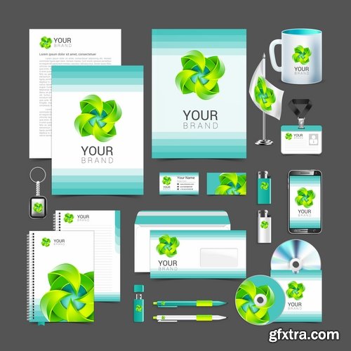 Corporate business template brochure card flyer banner sketch 25 EPS