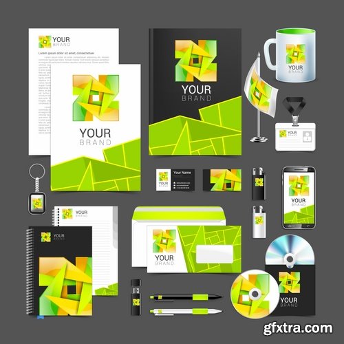 Corporate business template brochure card flyer banner sketch 25 EPS