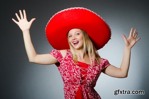 Sombrero hat headdress ethnic clothing 25 HQ Jpeg