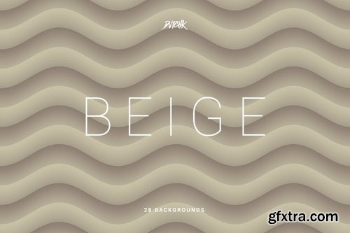 Beige Soft Abstract Wavy Backgrounds