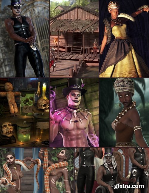 Daz3D - Voodoo Magic Bundle