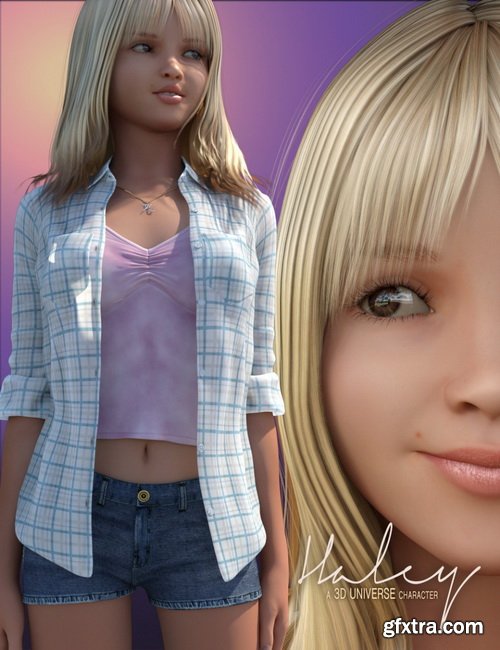 Daz3D - Haley for Genesis 3 Female(s) Bundle