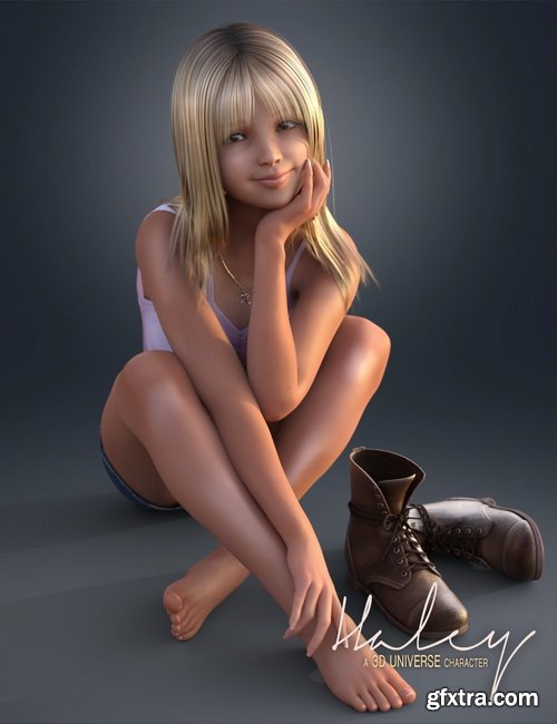 Daz3D - Haley for Genesis 3 Female(s) Bundle