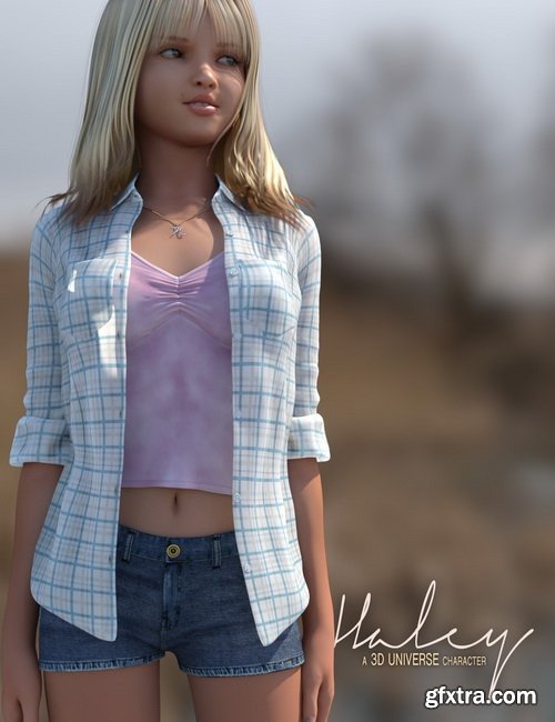 Daz3D - Haley for Genesis 3 Female(s) Bundle