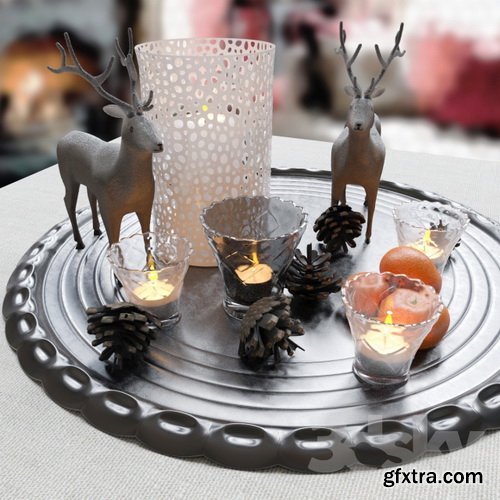 3dsky - Decorative Christmas Set