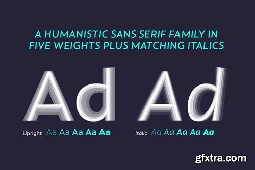 dT Ampla Font Family