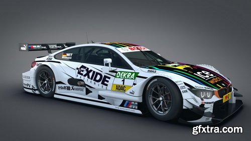 BMW M4 DTM Race Car 2015