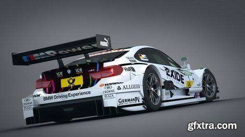 BMW M4 DTM Race Car 2015