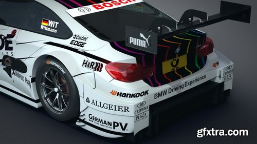 BMW M4 DTM Race Car 2015