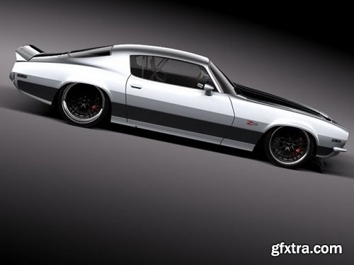 Chevrolet Camaro 1970 Pro Touring 3D Model