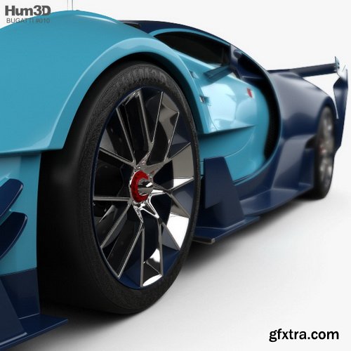 Bugatti Vision Gran Turismo 2015 3D model