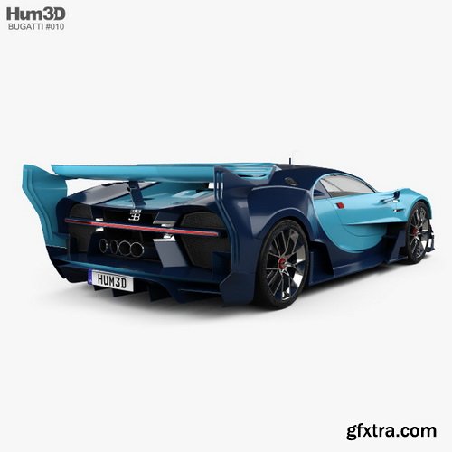 Bugatti Vision Gran Turismo 2015 3D model