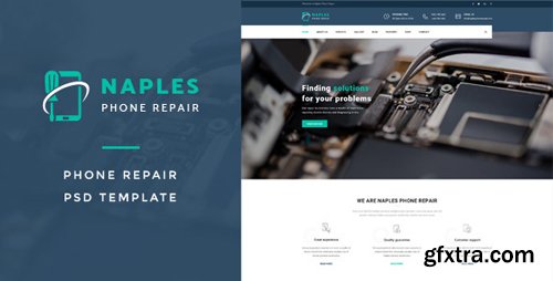 ThemeForest - Naples v1.0 - Phone Repair PSD Template - 17848007