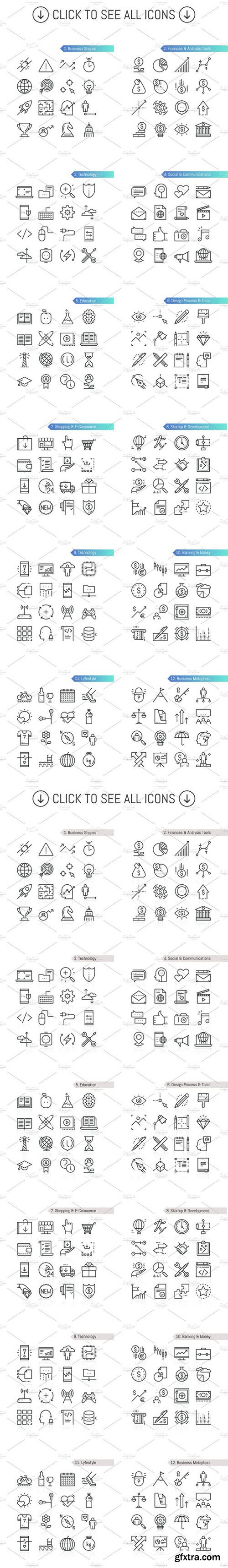 CM - 384 Infographic Icons 1547332