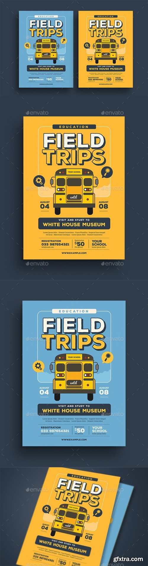 Graphicriver - Field Trip Event Flyer 21876976