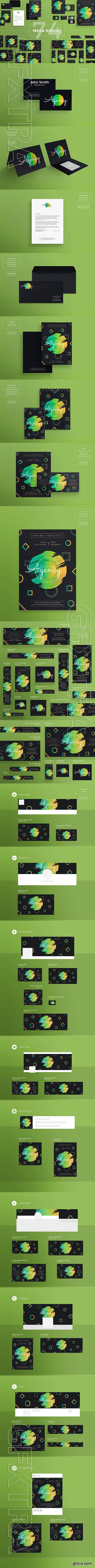 CreativeMarket - Mega Bundle Fashion Agency 2468809