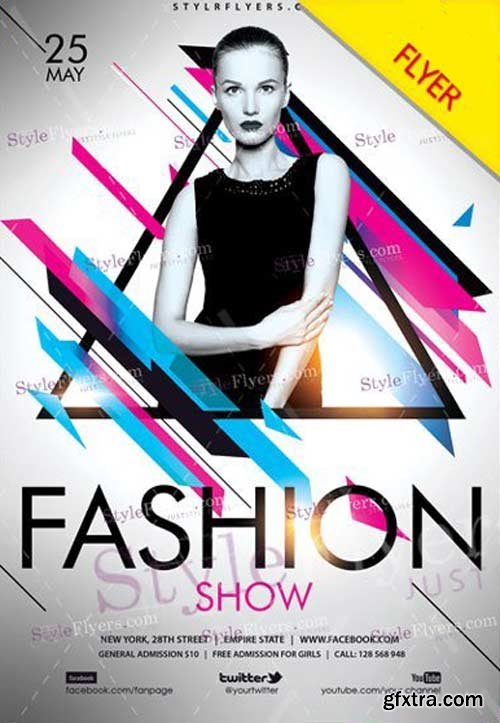 Fashion Show V2 2018 Flyer PSD