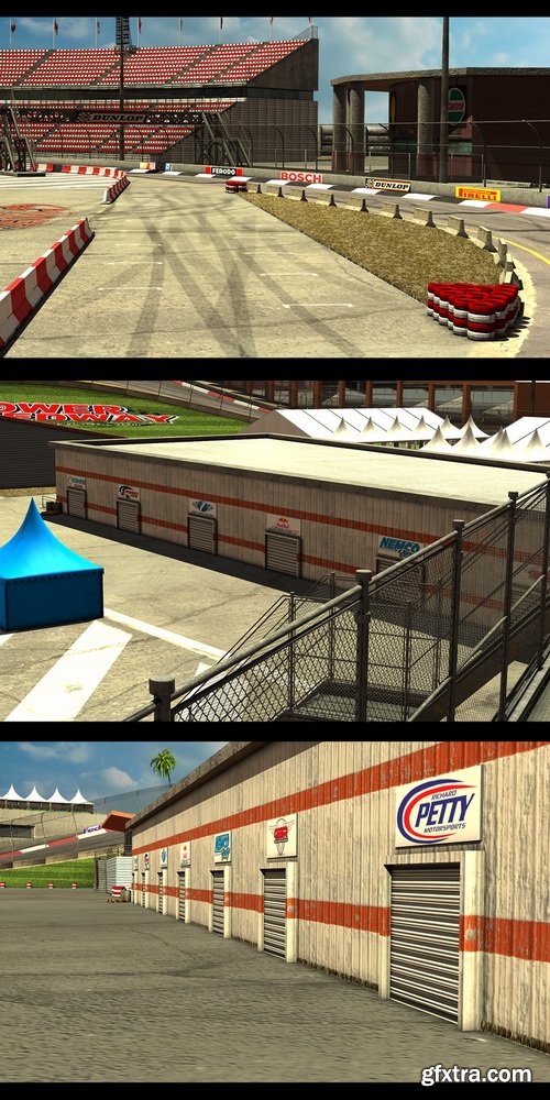 Daz3D - Power Speedway