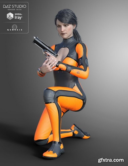 Daz3D - Mace Assassin for Genesis 8 Female(s)