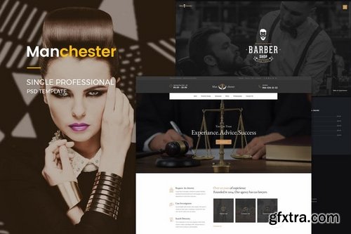 Manchester  Single Professional PSD Template